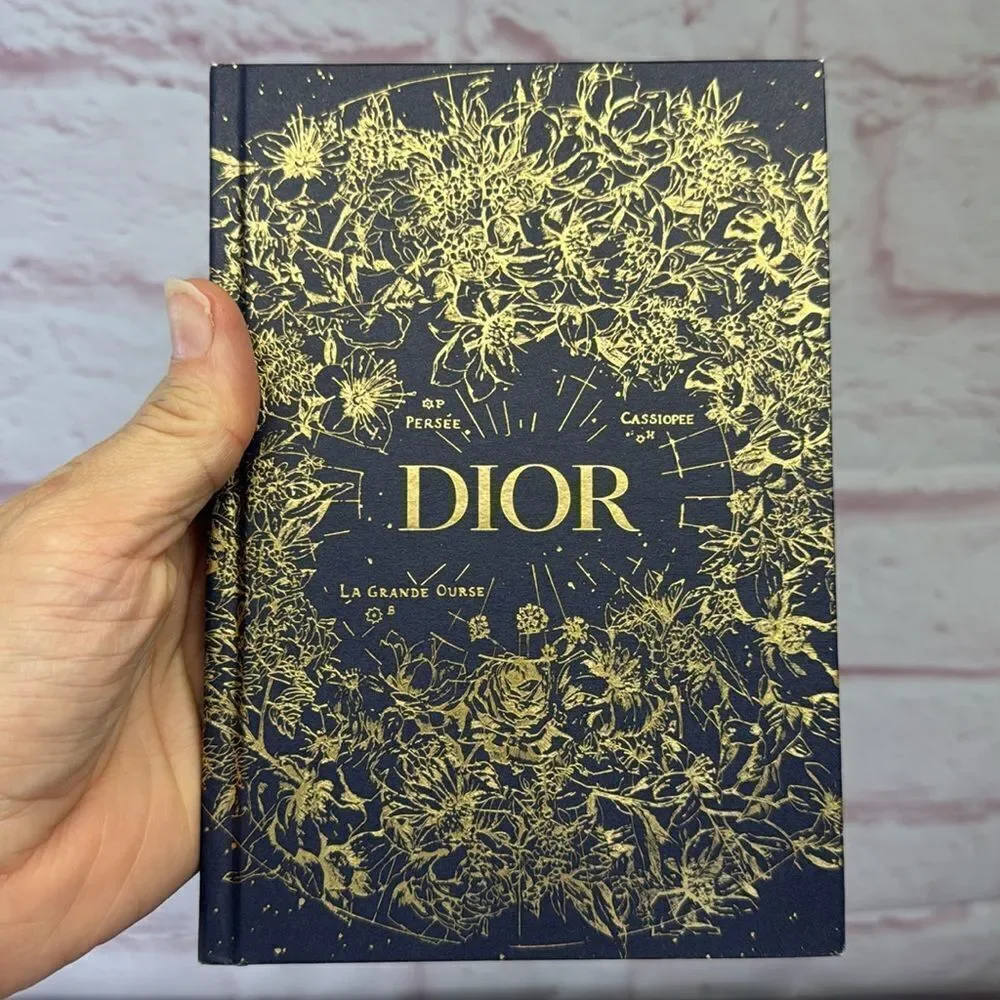 Dior Blue and Gold Notebook Limited Edition